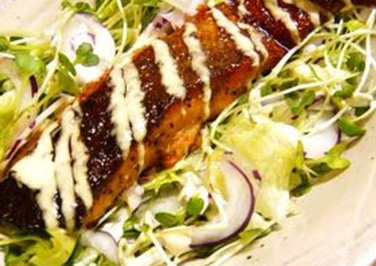 Recipe of Award-winning Salmon Lemon Teriyaki