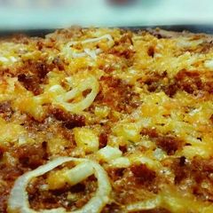 A picture of Super Thin Crust Pizza ( Beef ).
