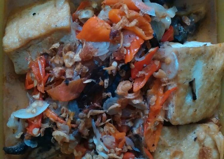 Resep Bandeng tahu pedas gurih, Enak