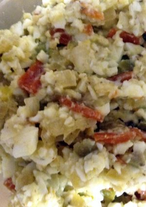 A picture of Egg Salad (no mayonnaise).