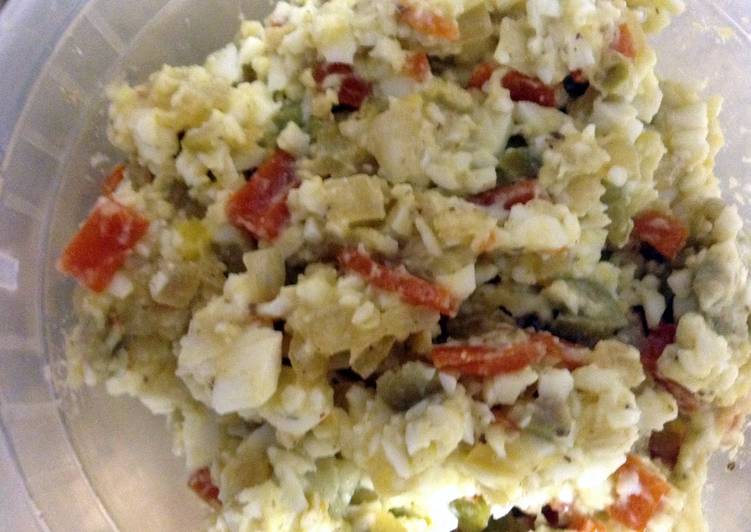 Recipe of Favorite Egg Salad (no mayonnaise)