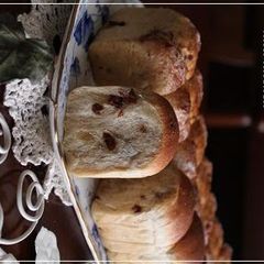 A picture of Cinnamon Sugar & Butter Rum Raisin Bread.