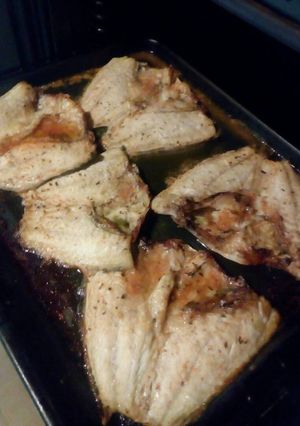 Una foto de Dorada al horno
