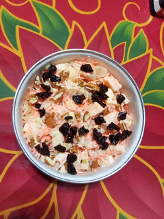 Una foto de Ensalada de manzana con zanahoria
