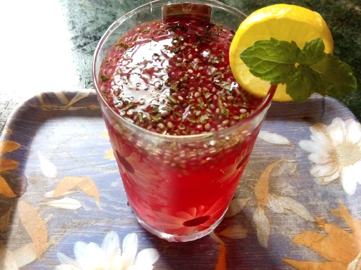 Easy Way Prepare Recipe Refreshing red drink that is Delicious, Can Spoil the Tongue}