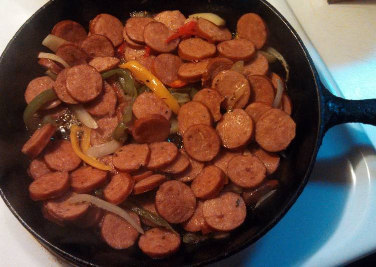 Tasy grilled smoke sausages
