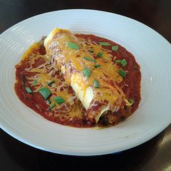 A picture of Beef and Sausage Sloppy Joe Cannelloni.