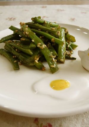 A picture of Green Bean Stir-Fry.