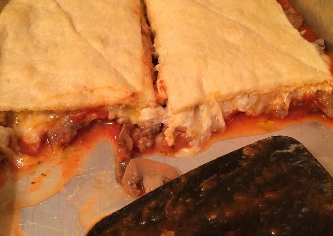 Upside-down Pizza