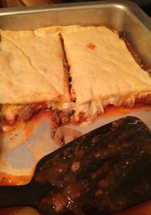 A picture of Upside-down Pizza.