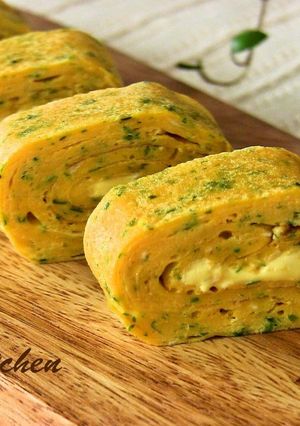 A picture of Melty-Mayonnaise Tamagoyaki.