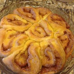 A picture of Butternut Squash Cinnamon Rolls.