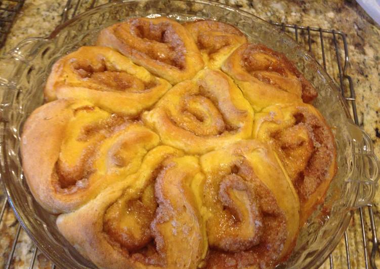 Recipe of Homemade Butternut Squash Cinnamon Rolls