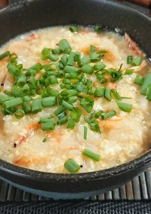 A picture of Astonishing No.26! Sousui’s Sakura Shrimp Rice Porridge.