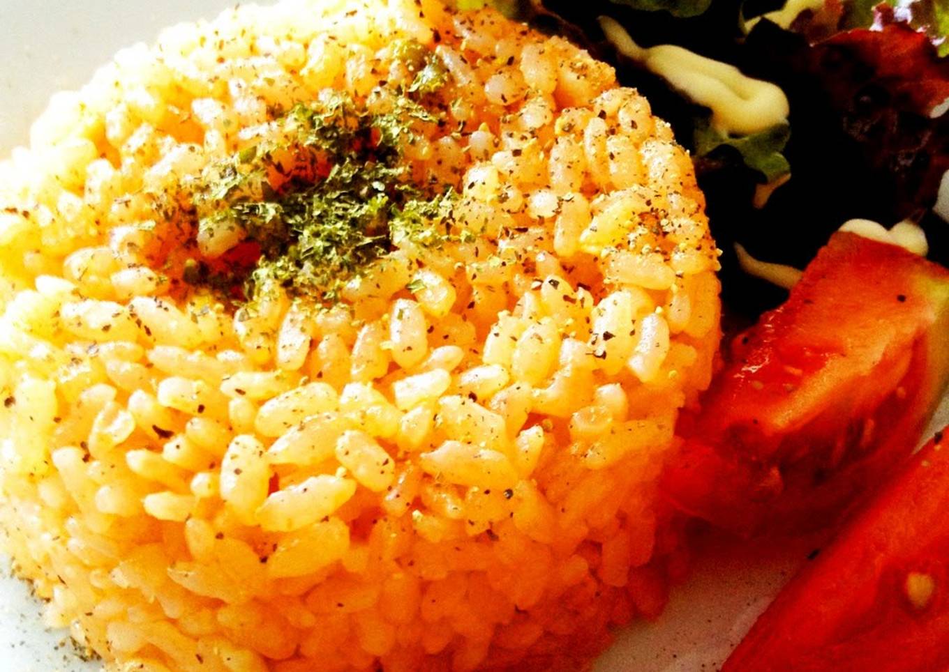 Butter Flavored Chicken Rice With a Rice Cooker