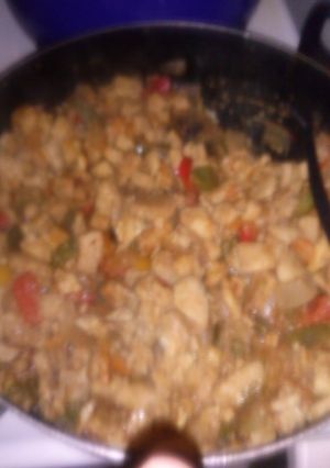 A picture of Chicken Taco Meat.