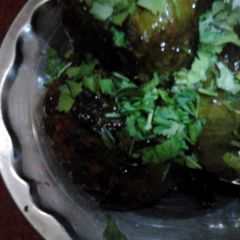 A picture of LG STUFFED GREEN BELL PEPPERS (VEGAN)Dedicated to my friend LG.