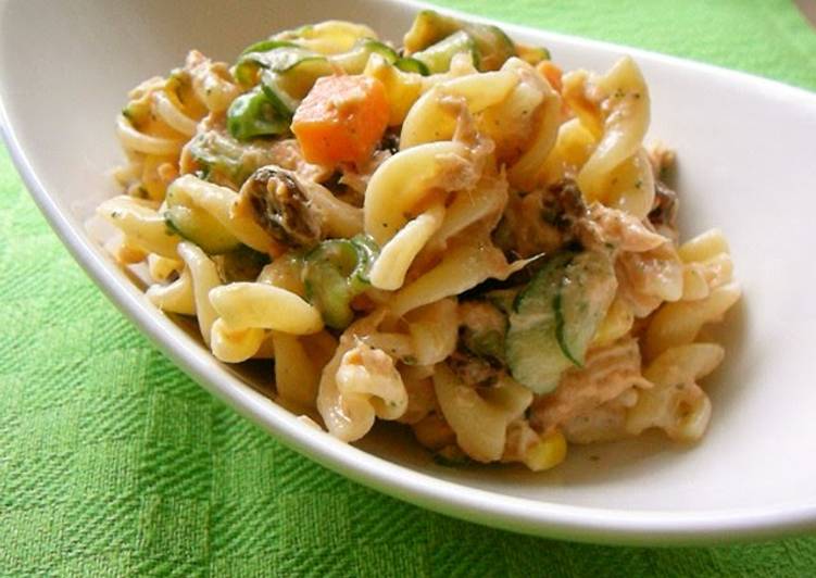 Recipe of Quick Macaroni Salad with Aurora Sauce