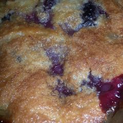 A picture of Berry Peach Cobbler.
