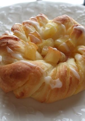 A picture of Custard Marble Bread.