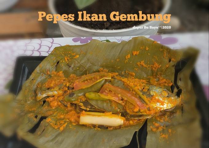 Pepes Ikan Gembung