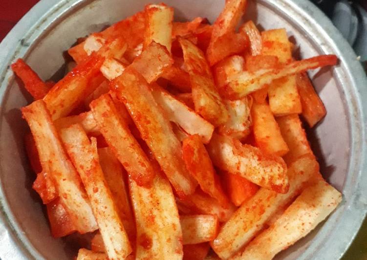 Tela-tela Singkong Balado ๐