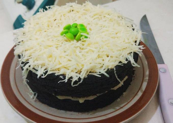 Resep 248. Cake Oreo Simple with Cream Cheese Homemade, Sempurna