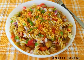 How to Prepare Perfect Pasta Chana chaat 