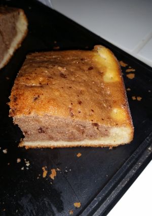 A picture of easy cake recipe.