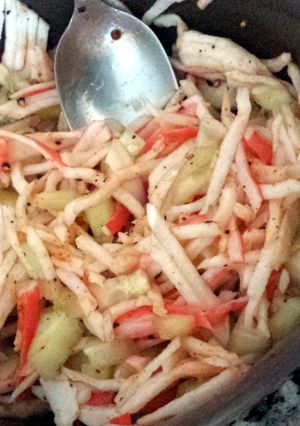 A picture of healthy mexican snack.