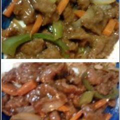 A picture of Amy's Mongolian Beef ..