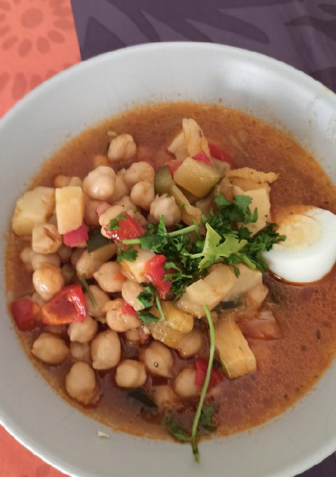 Una foto de Garbanzos guisados estilo Thai