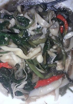 Foto resep Cah kangkung Jamur