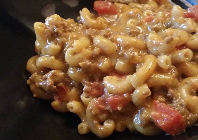 Simple Way to Make Quick Taco macaroni and cheese