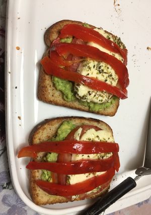 Una foto de Bruschettas