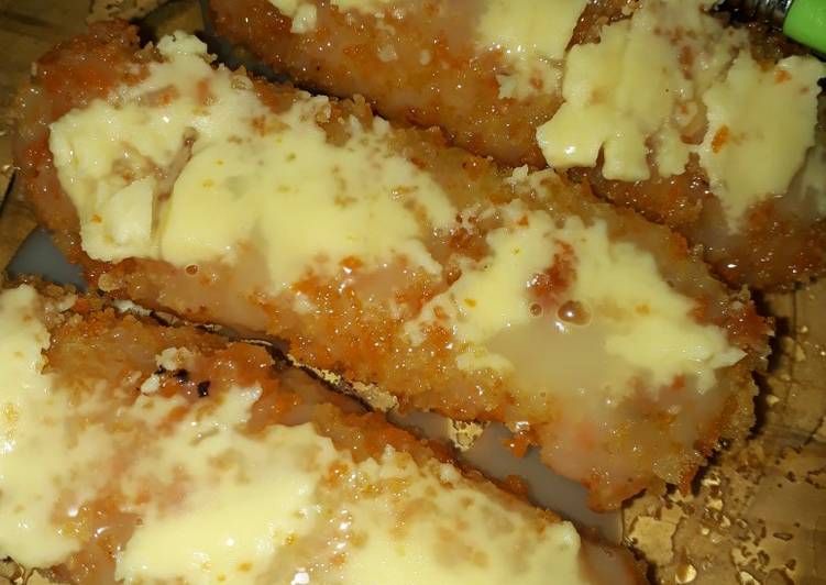 Pisang crispy keju lumer sederhana