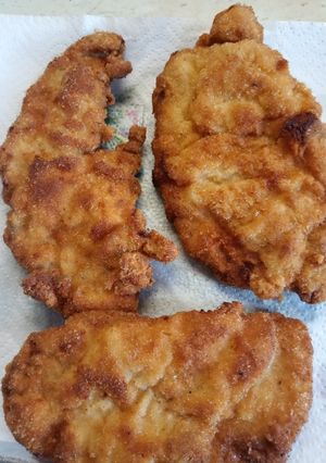 Mustáros rántott hús recept fotója