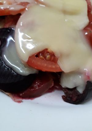 Una foto de Lasaña de verduras