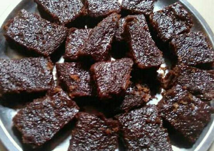 Recipe: Yummy Chocolate Burfi