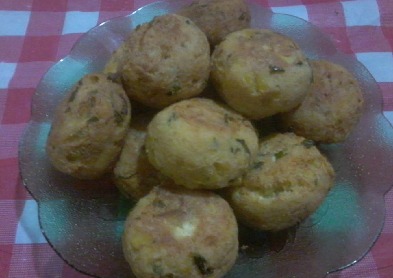 Perkedel tahu gubrak irit