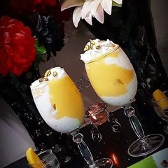 A picture of Mango mastani.