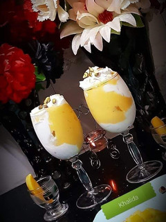 A picture of Mango mastani.