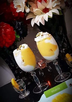 A picture of Mango mastani.