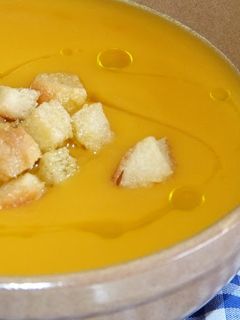 Una foto de Crema de calabaza (con y sin thermomix)