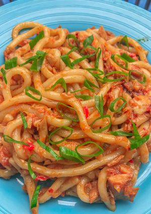 Foto resep Udon goreng Seafood