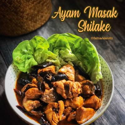 Resipi Ayam Masak Shitake Oleh Salina Jalaludin Cookpad