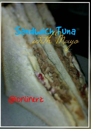 Foto resep Sarapan Praktis Sandwich Tuna with Mayo
