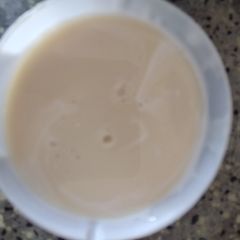 A picture of Homemade condensed milk.