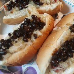 Boston Baked Beandogs A picture of Boston Baked Beandogs.