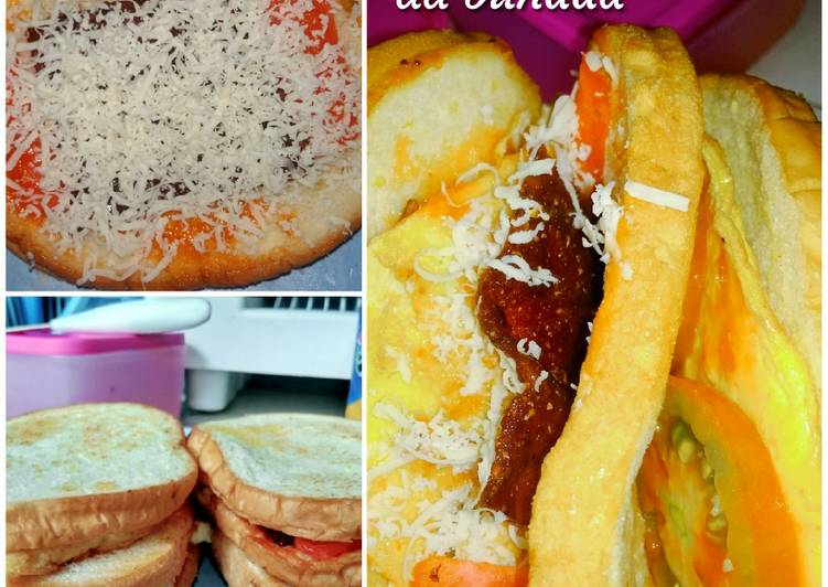 Rahasia Menyiapkan Sandwich tanpa Selada (Sarapan Pagi Roti), Enak Banget